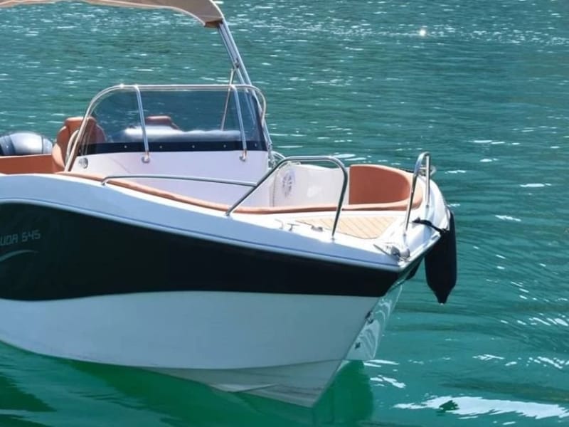 Barracuda 545 RIB rental in Dubrovnik — 5.45 m rigid inflatable speedboat at Marina Frapa